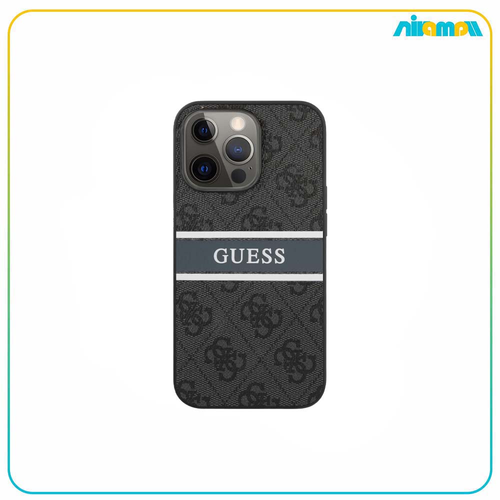 کاور گس طرح چرم مدل 4G PU Leather With Printed Stripe مناسب برای گوشی موبایل iPhone 13 Pro