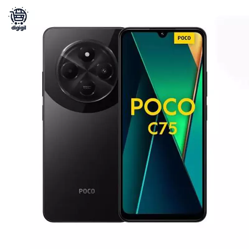 گوشی موبایل شیائومی Poco C75 ظرفیت 256 رم 8 گیگابایت - مشکی