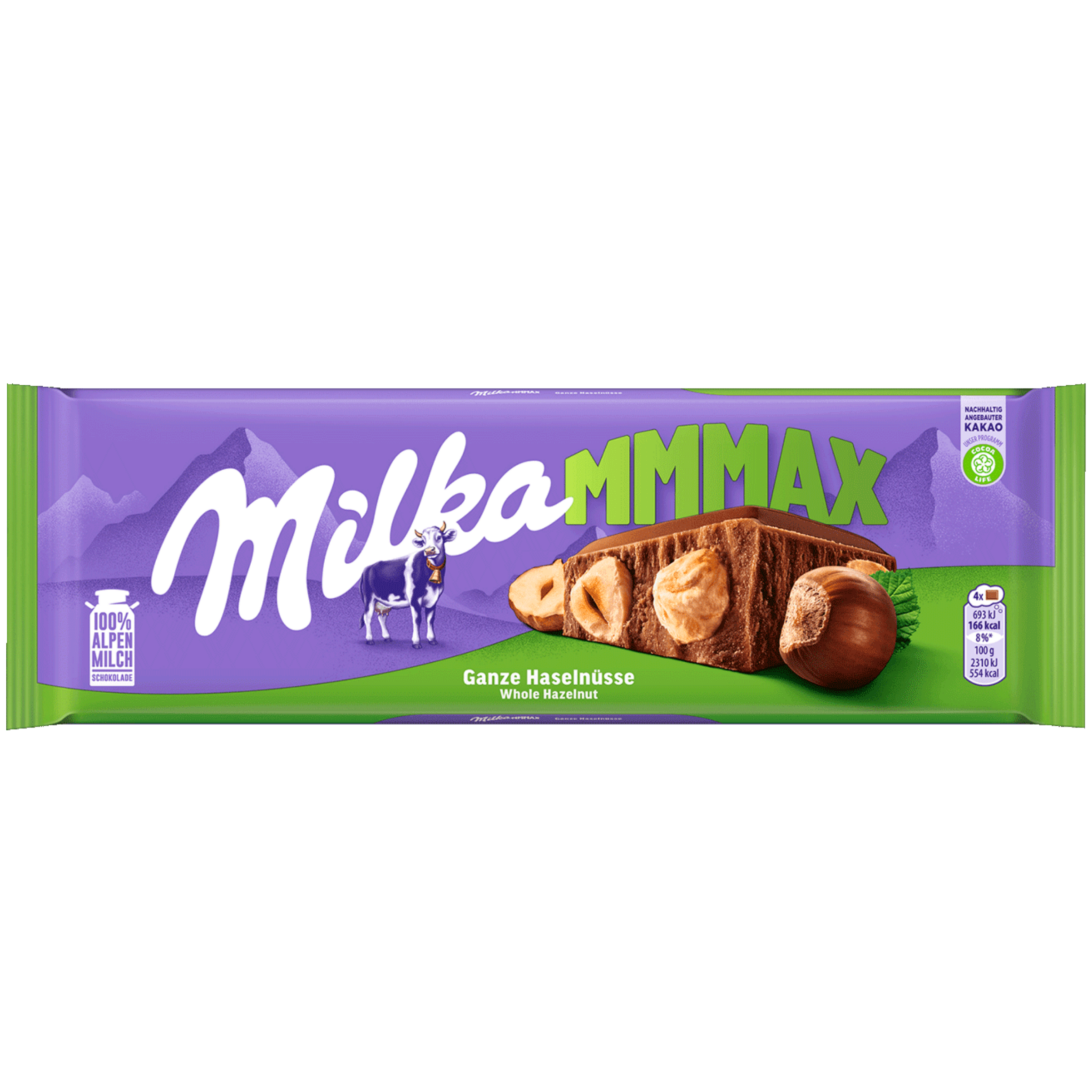 شکلات میلکا 4x (فندقی)