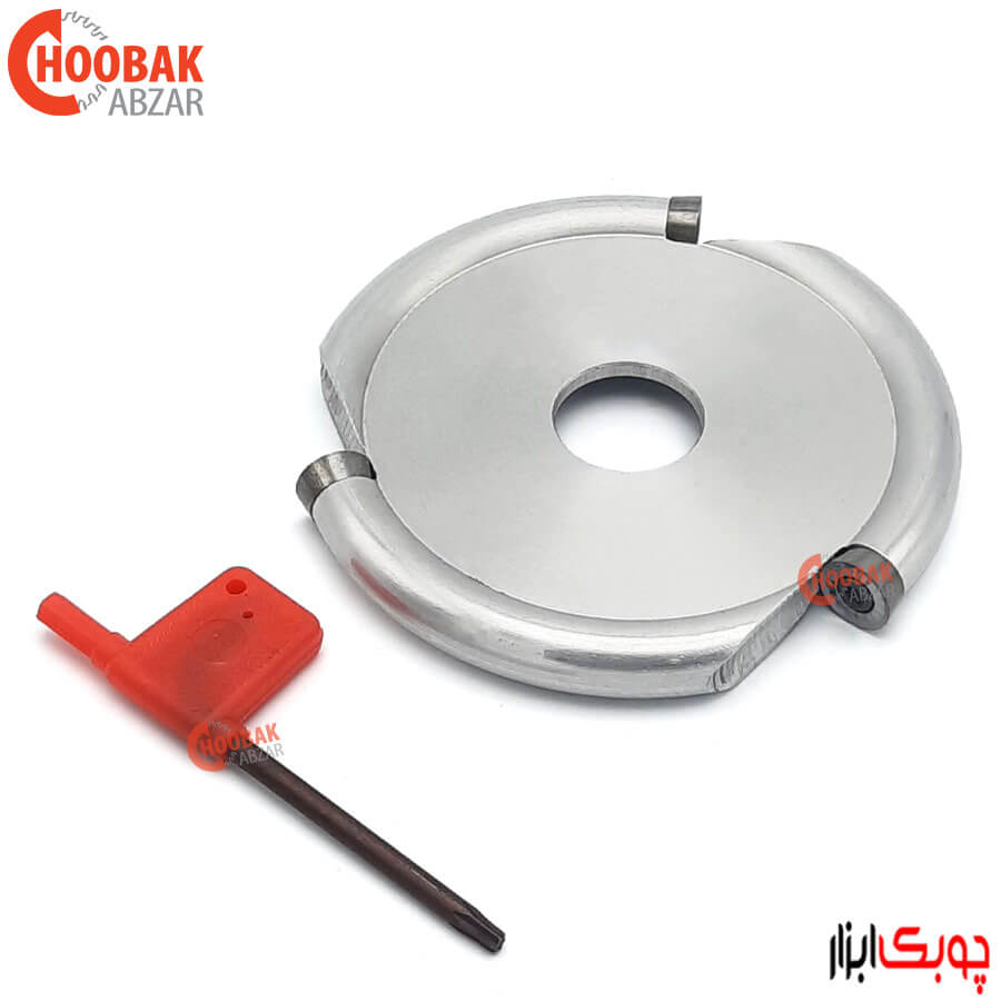 چوب ساب دیسکی الماسه بدون مهره قطر 10 سانت 3 پر