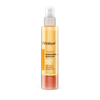 اسپری ضد آفتاب ویتامین C با +SPF50 ویتالیر 150 میلی لیتر