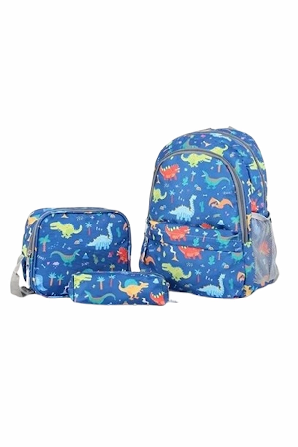 ست کیف مهد پسرانه مدل دایناسور Polo