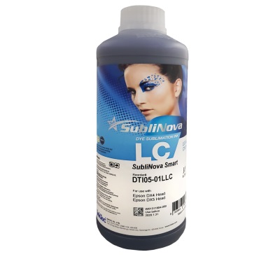 جوهر1لیتری سابلیمیشن اینکتک آبی روشن اپسون Inktec 1Litre ink Light Cyan Epson