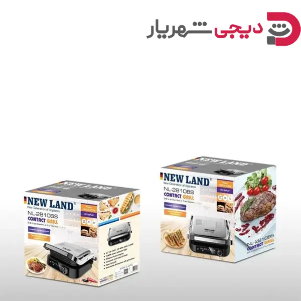 گریل حرفه ای نیولند NL-2810BS