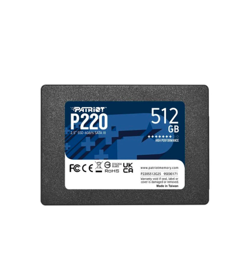 اس اس دی اینترنال پتریوت مدل P220 ظرفیت 512 گیگابایت