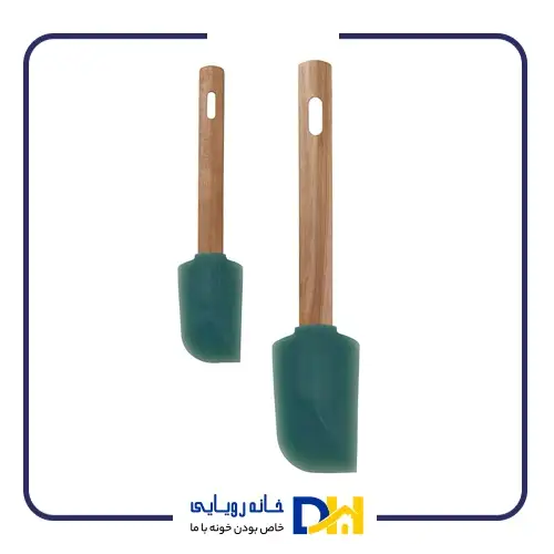 لیسک دوتایی دسته چوبی سبز ایکیا BÄCKRODING