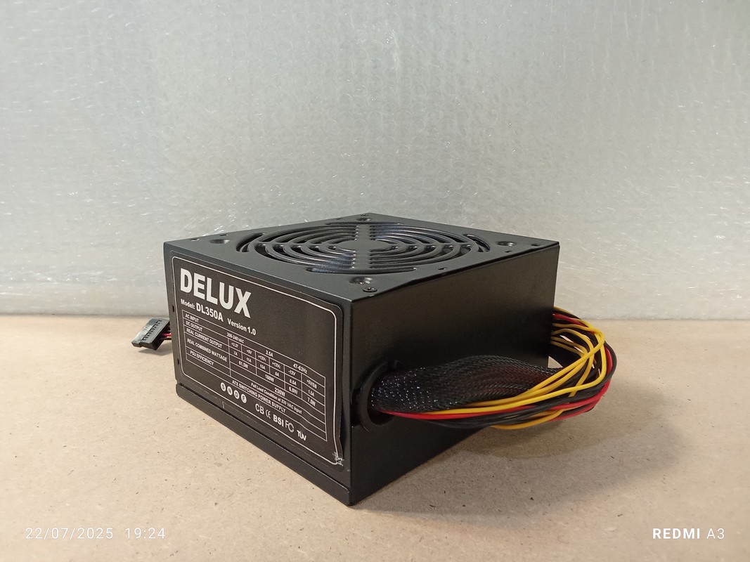 پاور DELUXمدلDL350A VERSION 1/0-حد اکثر توان340 وات(استوک)