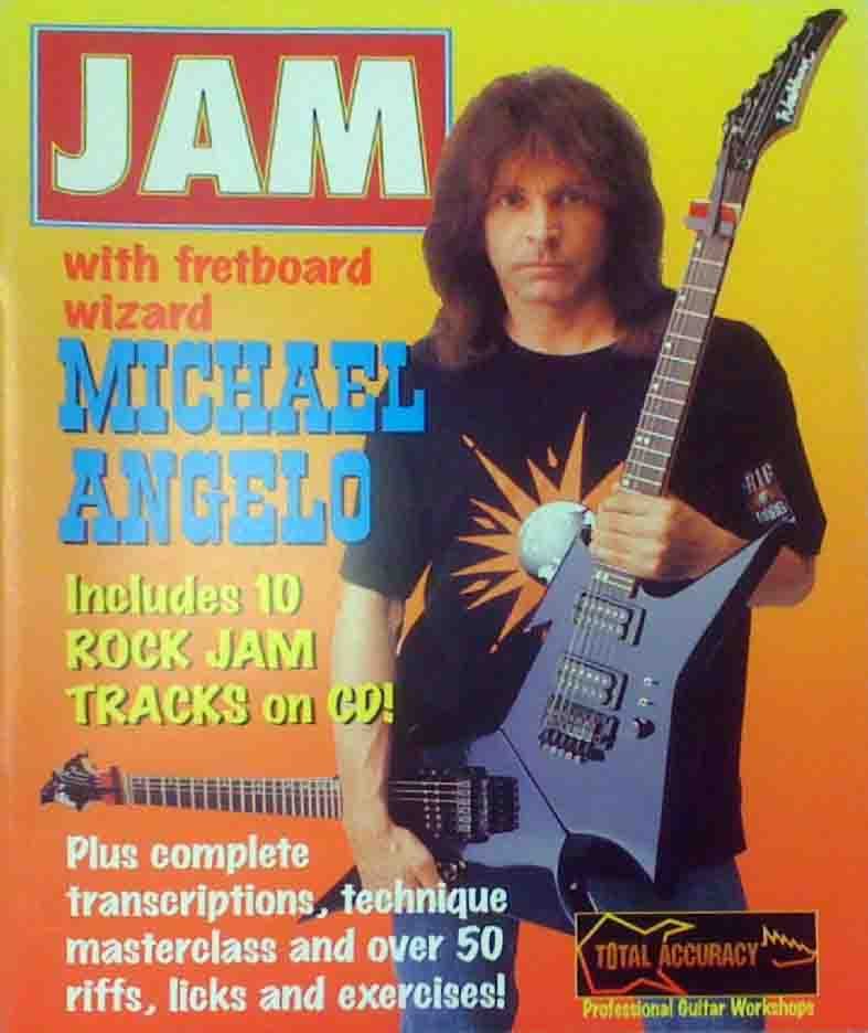 Jam with Fretboard Wizard Michael Angelo اتودهایی در سبک راک گیتار الکتریک