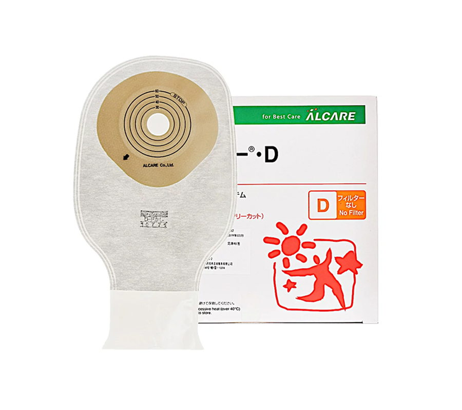 کیسه کلستومی بیماری استومی شفاف کد 16771 ALCARE آلکیر ژاپن