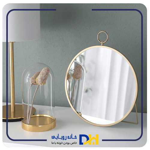 آینه رومیزی جدید نقره ای ایکیا GRYTÅS