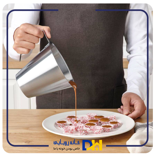 پارچ استیل مدرج ایکیا IDEALISK