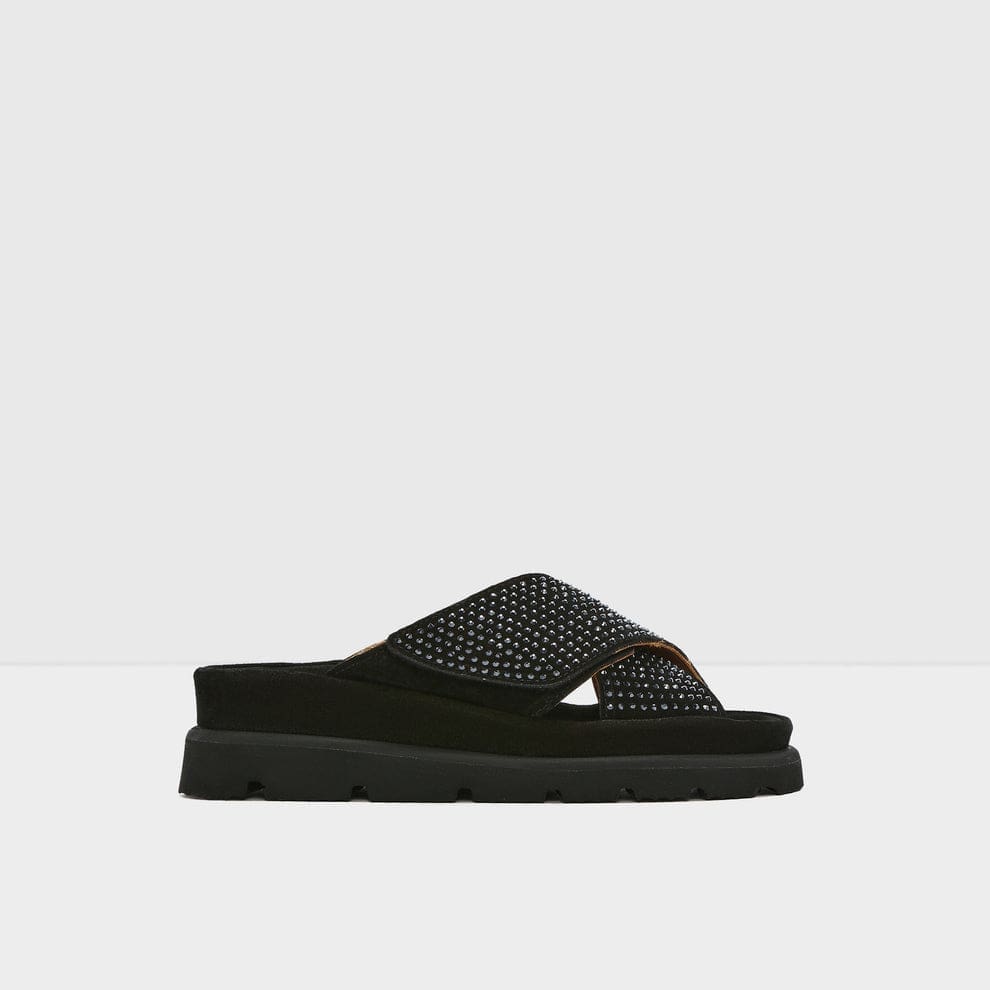 دمپایی زنانه تخت مشکی آلدو LINNIE-TR – ALDO