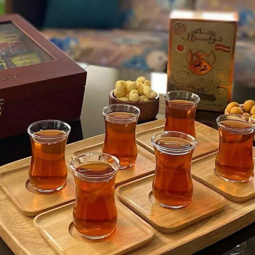 زیرلیوانی ۶تایی چوب بامبو