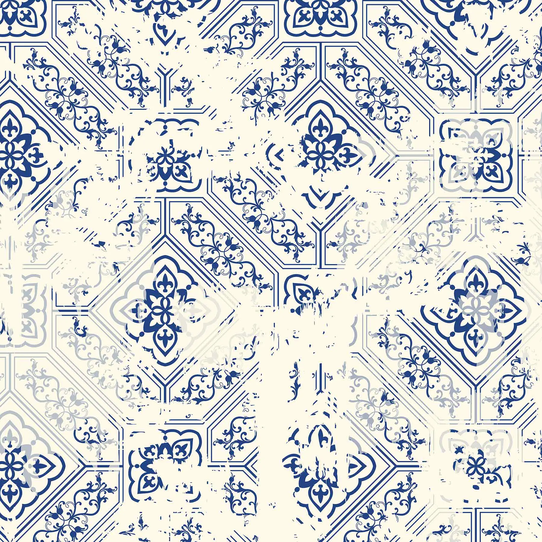بک دراپ چاپی طرح کاشی طرح دار کد ۵۸۱