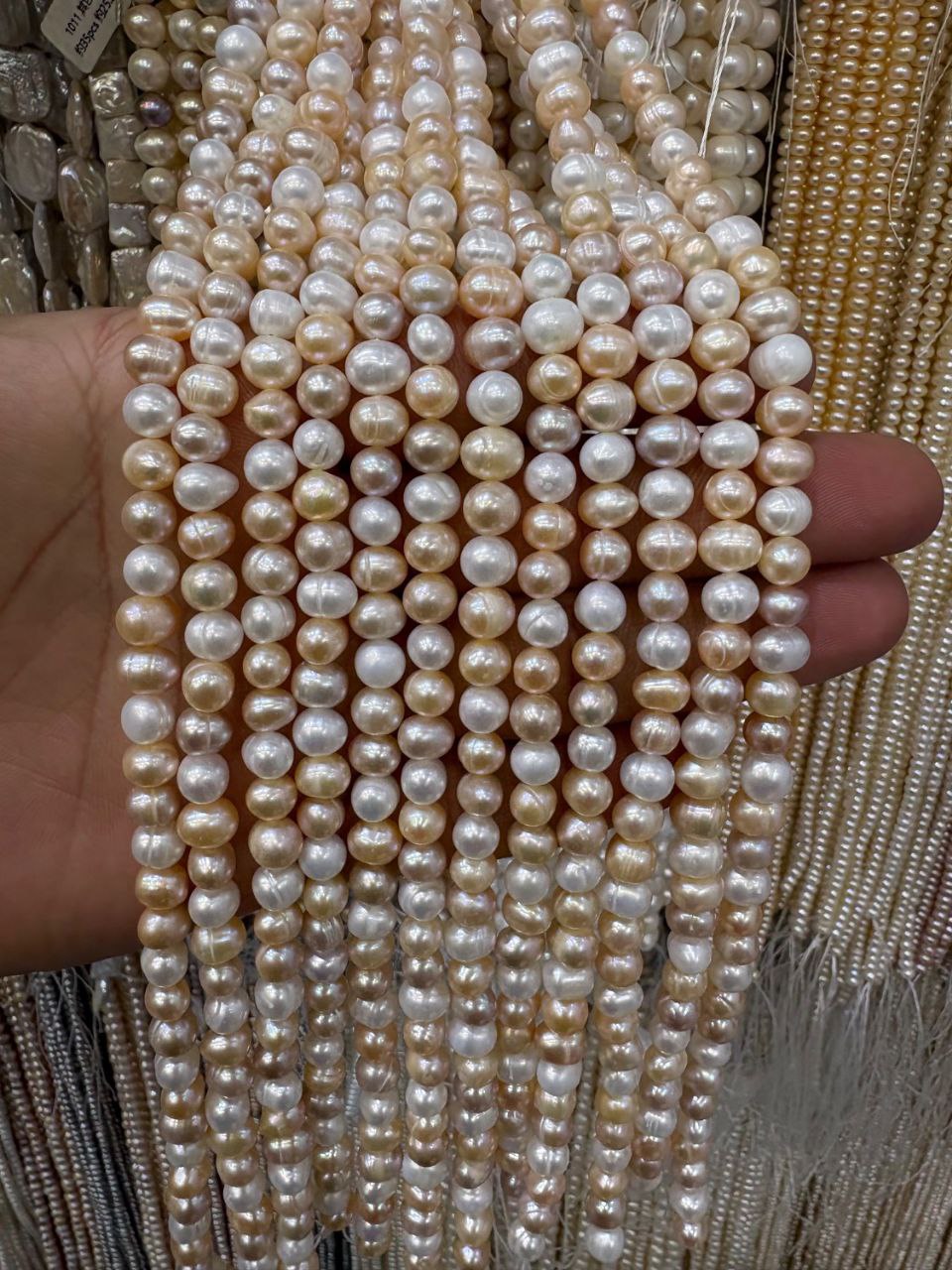 مروارید ترکیبی سایز 9و10 جدید 😍❤👌