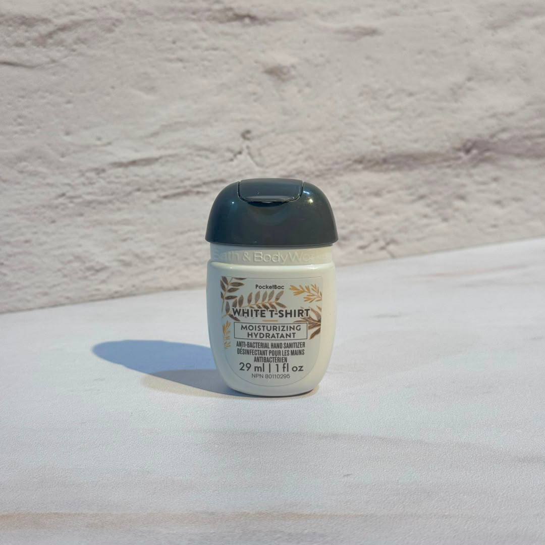 ژل و کرم ضدعفونی و خوشبو کننده دست بث اند بادی  BATH &amp; BODY WORKS ANTI-BACTRIAL HAND GEL And Moisturizing - White T-Shirt