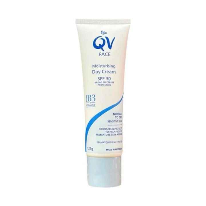 کرم روز آبرسان کیووی حجم 125میل | QV Face Moisturising Day Cream SPF 30