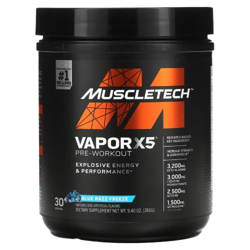 پمپ ویپر ایکس 5 ماسل تک MuscleTech Pre Workout Vapor X5