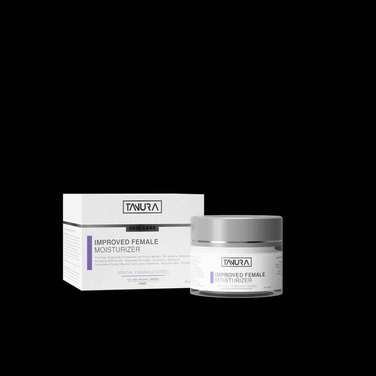 مرطوب كننده تا 72 ساعته حاوی سلول های بنيادی تنورا 45 ml
