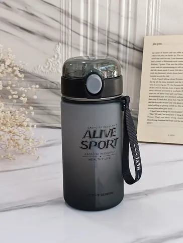 قمقمه اسپرت باشگاهی خارجی - ALIVE SPORT - 620 میلی لیتر, مشکی
