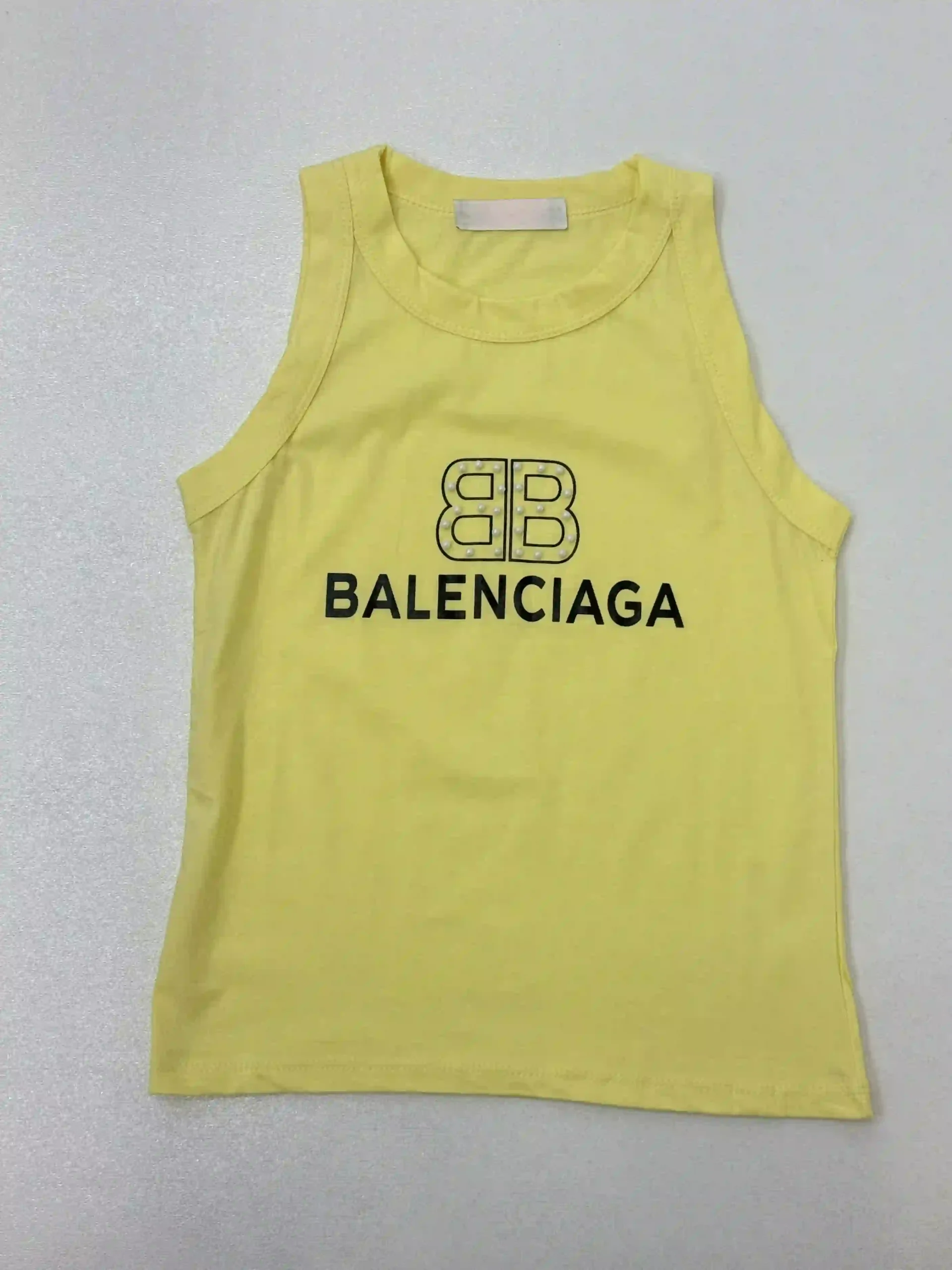 تاپ نواری پهن (Balencisga)-11838 - زرد