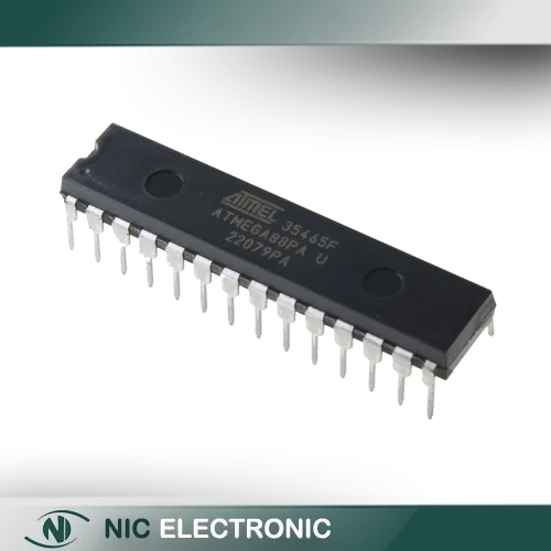 میکروکنترلر پکیج DIP اورجینال ATMEGA88PA-PU