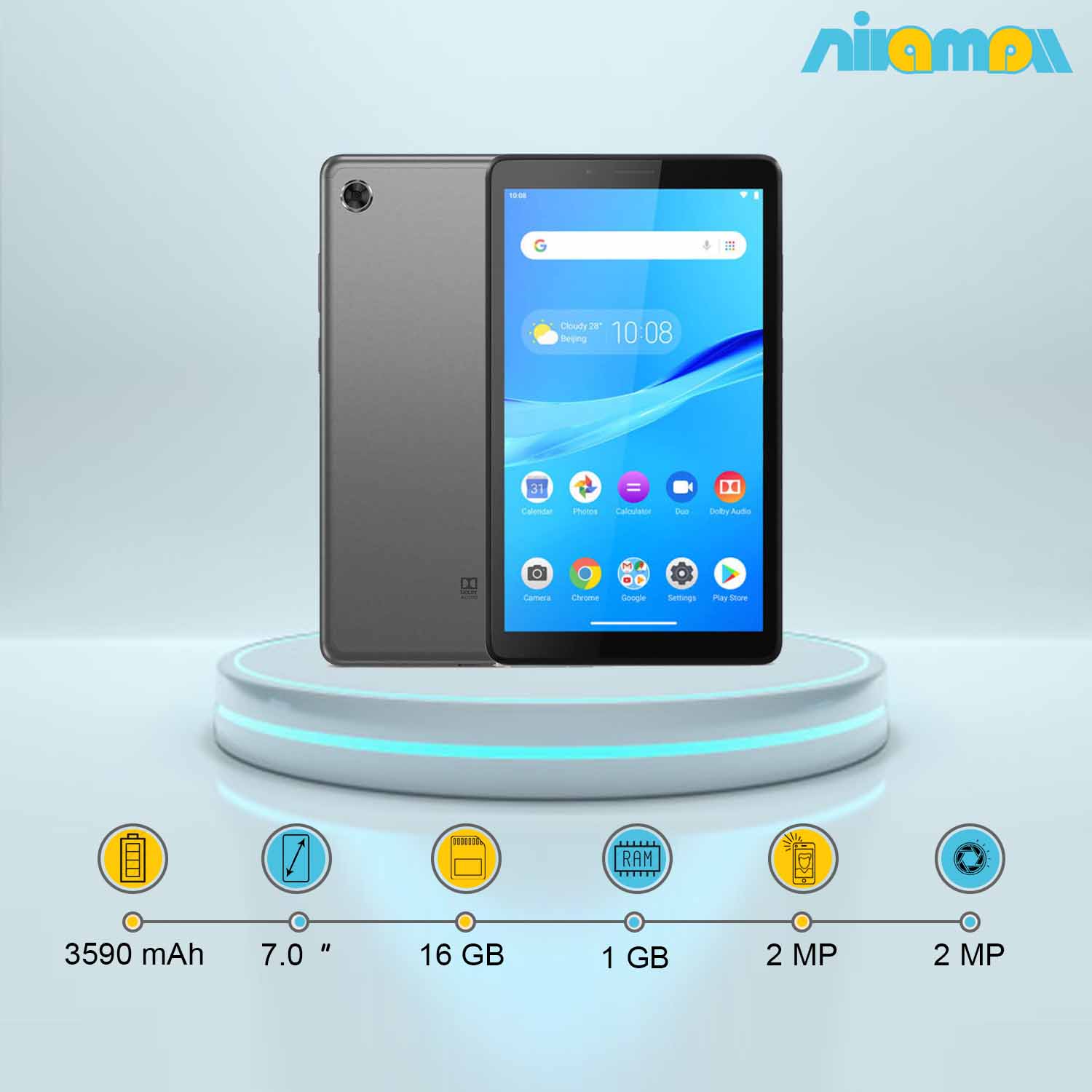 تبلت لنوو مدل TAB M7 WIFI ظرفیت 16 گیگابایت