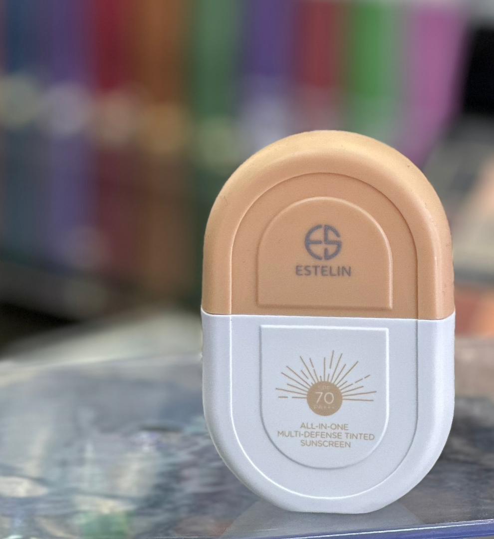 ضدآفتاب کرم پودری استلین Estelin SPF 70