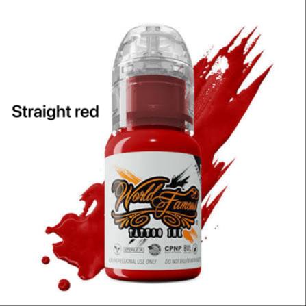 رنگ تاتو ورد فیمس STRAIGHT RED
