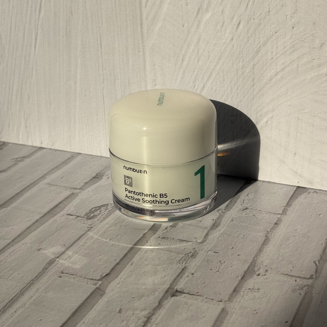 کرم تسکین‌دهنده ویتامین B5 شماره 1 نامبوزین 80 میل Numbuzin No.1 Pantothenic B5 Active Soothing Cream