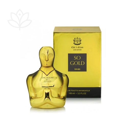 ادوپرفیوم سوگل برند چیکن گلام مردانه Men For Perfume GOLD SO Glam ‘n Chic