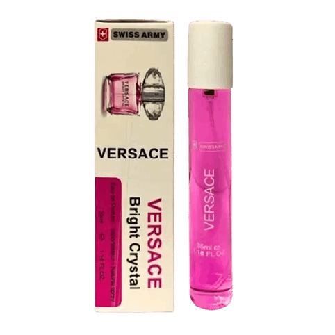 عطر سوئیس آرمی ورساچه صورتی Swiss Army Versace Bright Crystal | عطر جیبی 35Ml