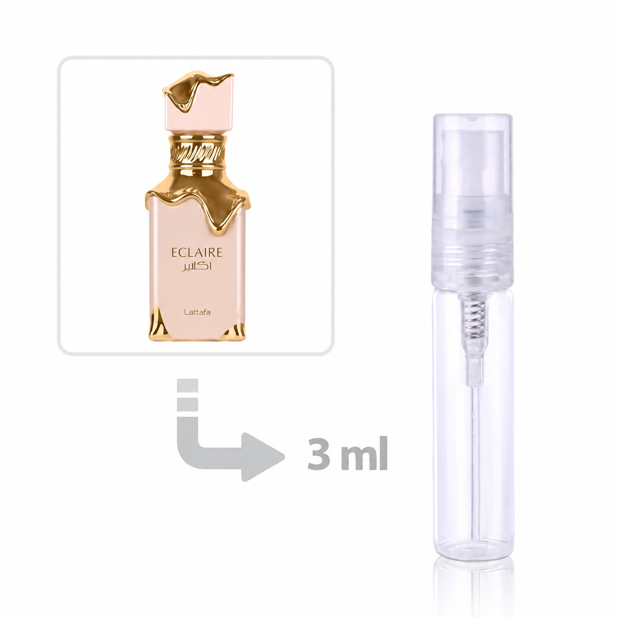 عطر ادکلن اکلایر لطافه - 3 میل