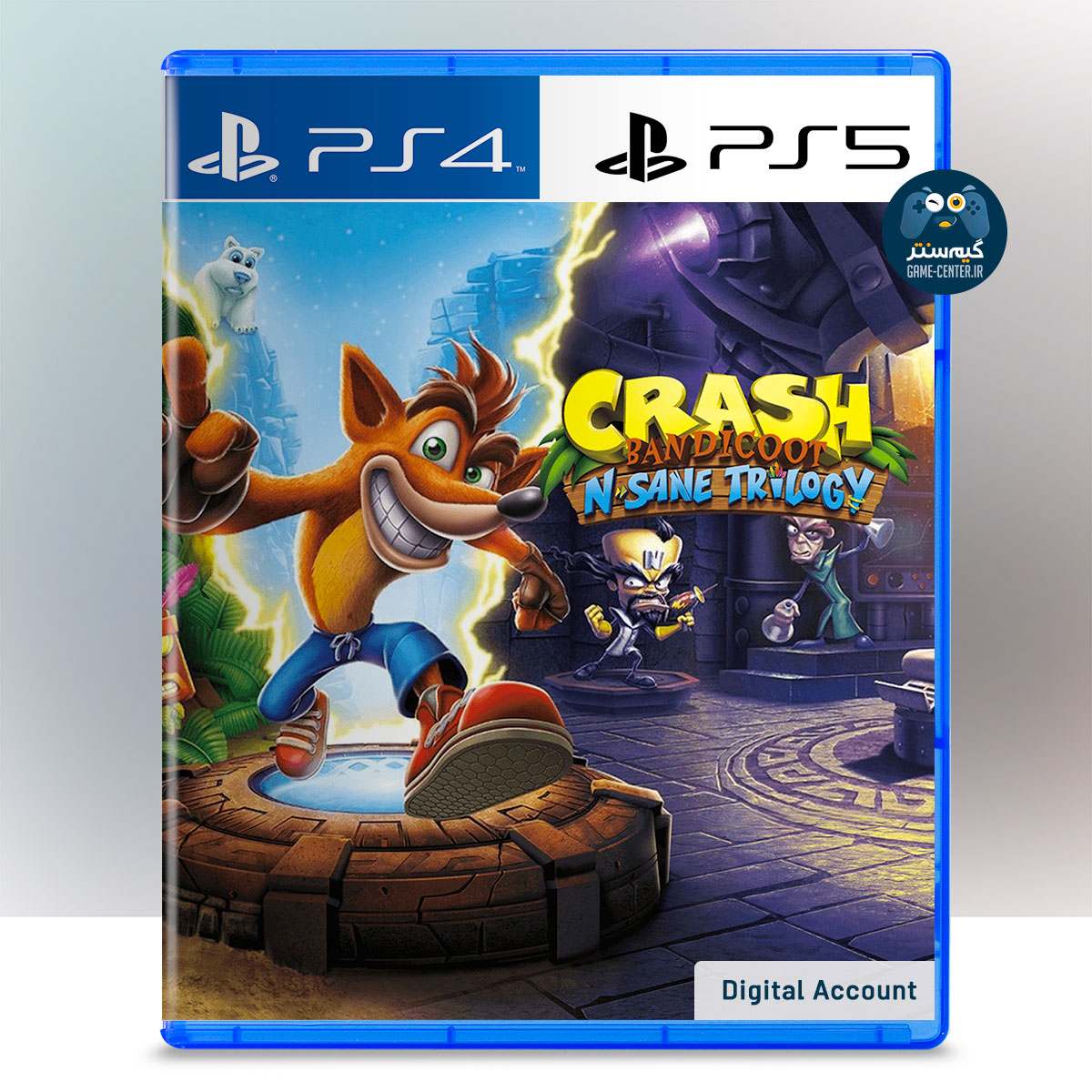 اکانت قانونی  Crash Bandicoot N. Sane Trilogy