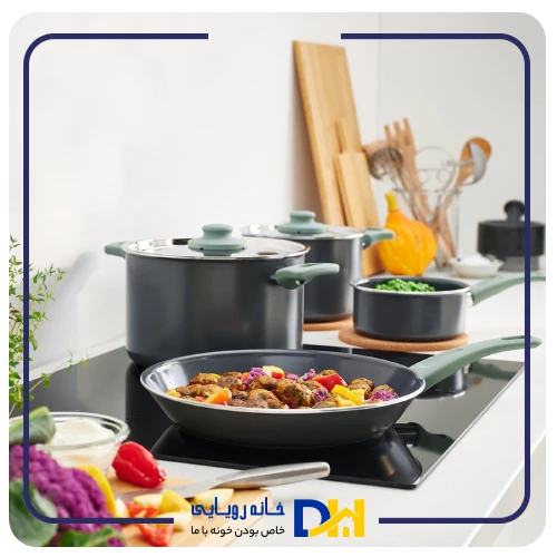 سرویس قابلمه گرانیتی۶ پارچه ایکیا HEMLAGAD