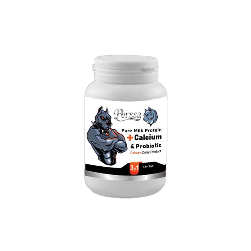 پودر مکمل کلسیم سگ «پرسا» مدل Probiotic (200 گرم)