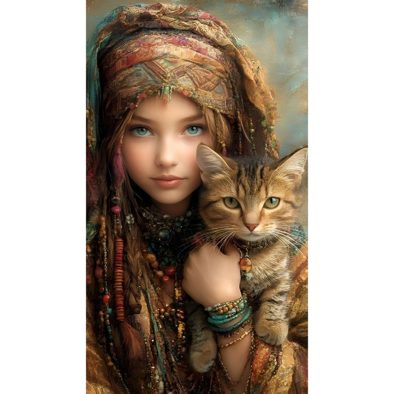 تابلو نقاشی الماسی بزرگسال کد 0221