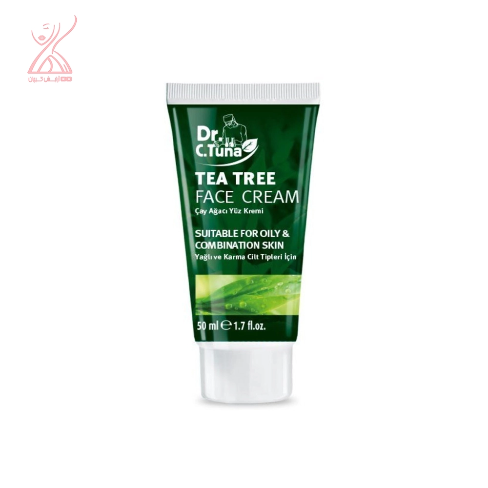 کرم مرطوب کننده درخت چای دکتر سی تونا فارماسی Dr.C.Tuna Tea Tree