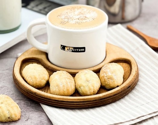 فنجان تك لاو پايه چوب آيسرام
