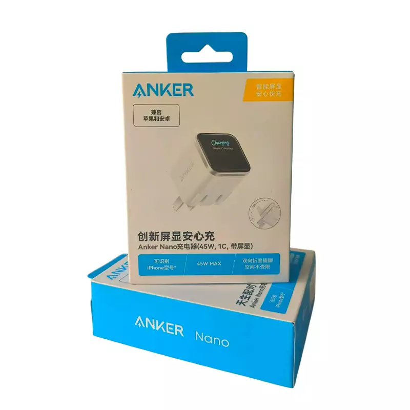 شارژر Anker Nano Charger 45W Smart Display (A121D)
