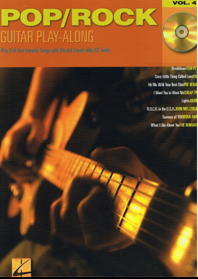 Guitar Play-Along Volume 4 – Pop-Rock