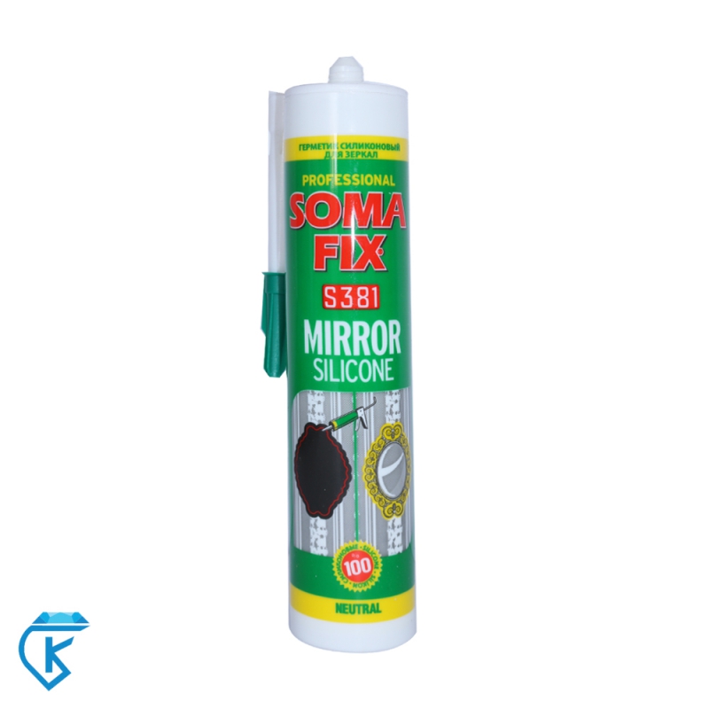 چسب سیلیکون مخصوص آیینه Soma fix