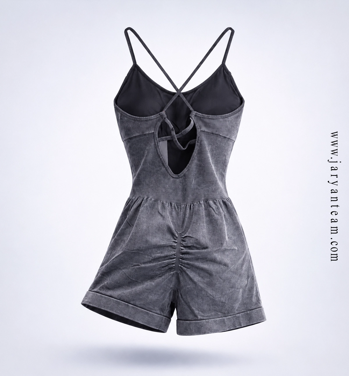 اورال شورتکی سیملس زنانه جریان | Seamless Romper - مشکی ذغالی, L/XL