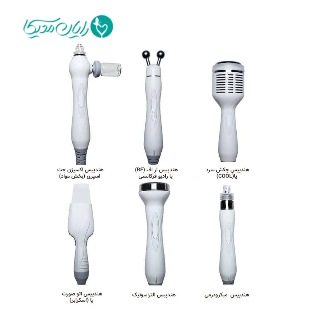 هندپیس یدک دستگاه هیدروفیشیال 6 کاره و 7 کاره تک عدد