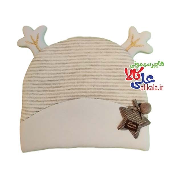 کلاه پنبه ای طرح شاخ دار طرح ستاره Em Baby