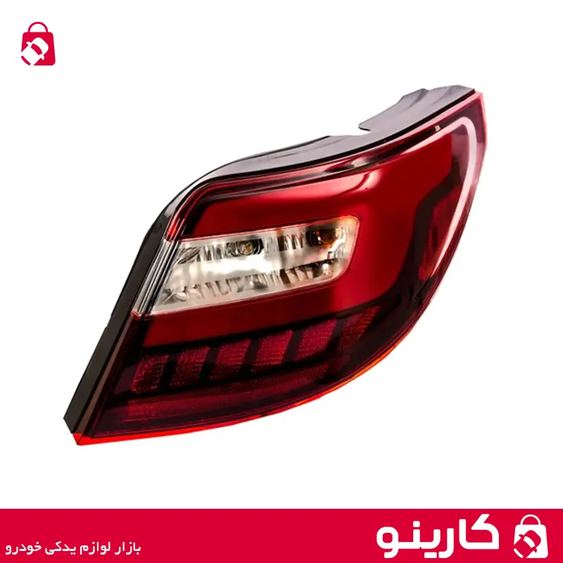 چراغ خطر عقب دنا پلاس راست کامل با LED مدرن