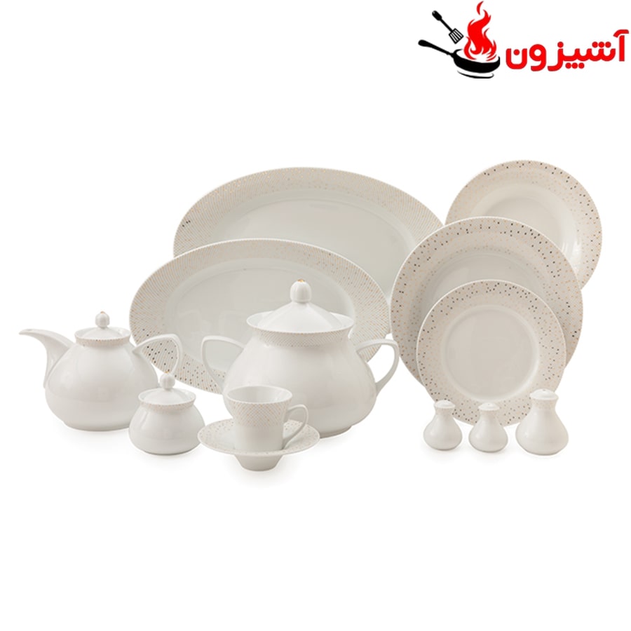 سرویس 108 پارچه 12 نفره طرح سان رایز