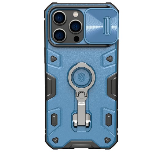 قاب مگنتی ضد ضربه رینگ استندی نیلکین iPhone 14 Pro Max مدل CamShield Armor Pro Magnetic