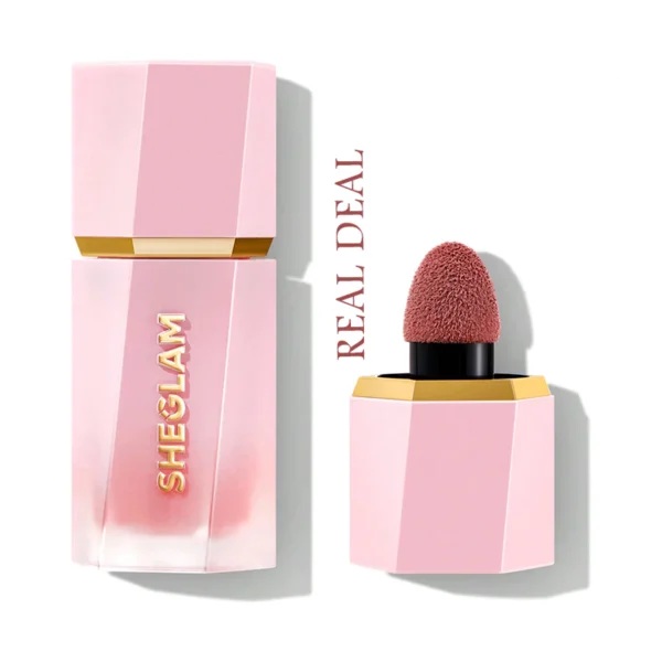 رژگونه مایع مات شیگلم مدل COLOR BLOOM رنگ REAL DEAL