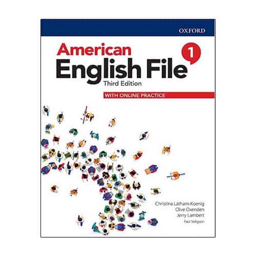 کتاب American English File 1 ویراست سوم